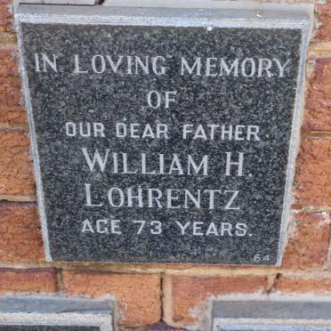 LOHRENTZ William H.