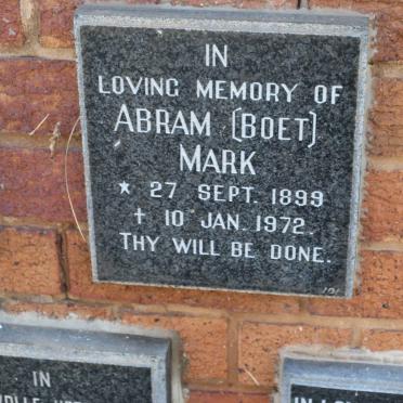 MARK Abram 1899-1972