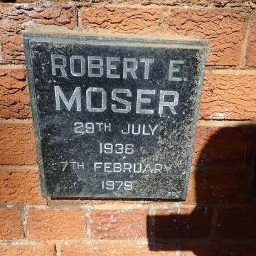 MOSER Robert E. 1936-1979