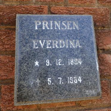 PRINSEN Everdina 1894-1984