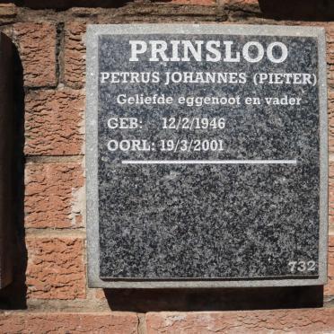 PRINSLOO Petrus Johannes 1946-2001