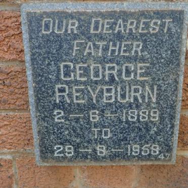 REYBURN George 1889-1958