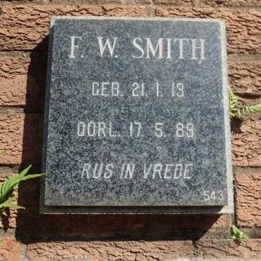 SMITH F.W. 1913-1989