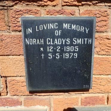 SMITH Norah Gladys 1905-1979