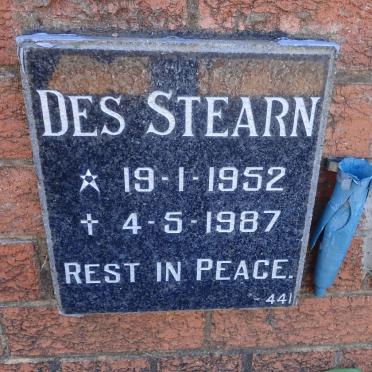 STEARN Des 1952-1987