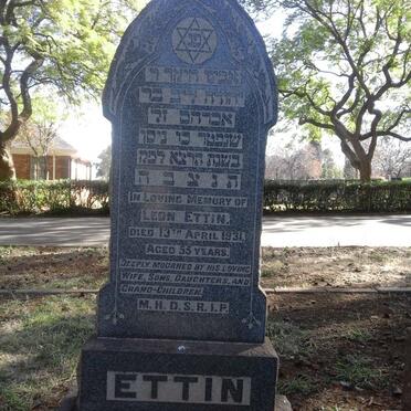 ETTIN Leon -1931