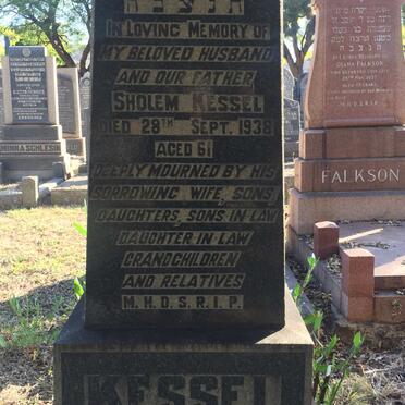 1KESSELL Sholem -1938
