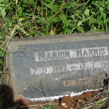 HARRIS Marion 1887-1947