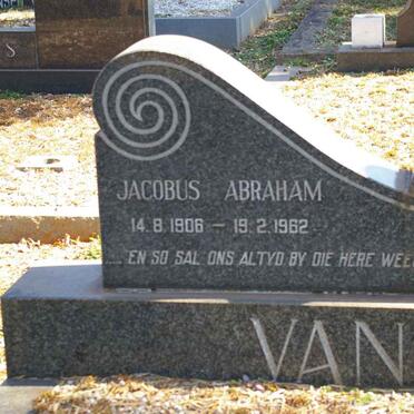 HEERDEN Jacobus Abraham, van 1906-1962 &amp; Lenie 1906-1968