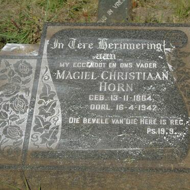 HORN Magiel Christiaan 1864-1942
