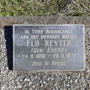 KEYTER Flo nee EVERT 1898-1972