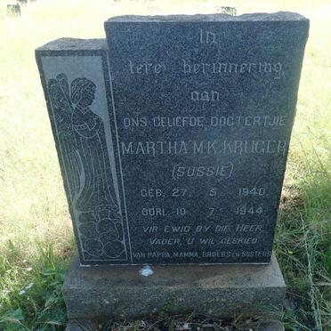 KRUGER Martha M.K. 1940-1944