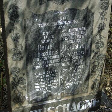LABUSCHAGNE Daniel Theodoris 1886-1963 & Alethta Susanna SMITH 1889-1950
