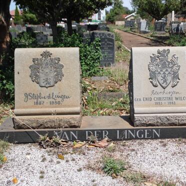 LINGEN J. Stephen, van der 1887-1950 &amp; Enid Christine WILCOCKS 1893-1983