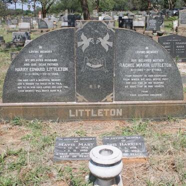 LITTLETON Harry Edward 1874-1948 & Rachel Maria 1883-1962 :: LITTLETON Mavis Mary 1914-1986 :: LITTLETON Iris Harriet 1918-1982_1