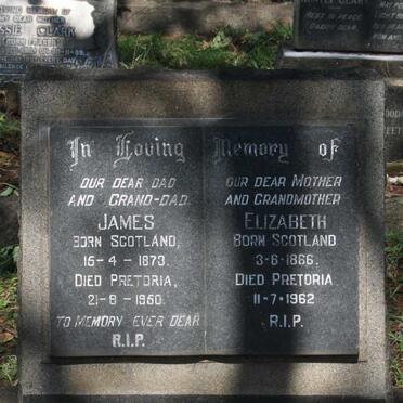 LOGAN James 1873-1950 & Elizabeth 1866-1962