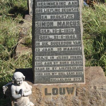LOUW Simon Marcus 1932-1946