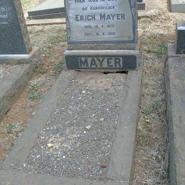 MAYER Erich 1876-1960