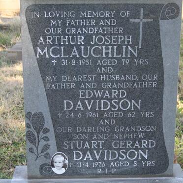MCLAUCHLIN Arthur Joseph -1951