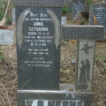 MERWE Anna Catharina, v.d. 1942-1951