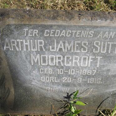 MOORCROFT Arthur James Sutton 1887-1916