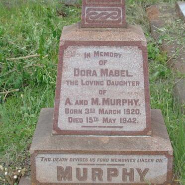 MURPHY Dora Mabel 1920-1942