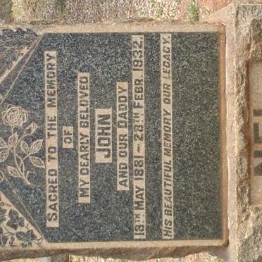 NEL John 1881-1932