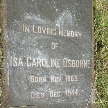 OSBORNE Isa Caroline 1865-1944