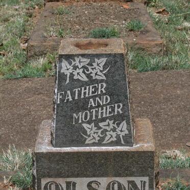 OLSON Father & Mother 