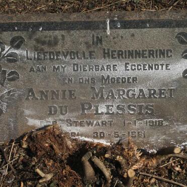PLESSIS Tjaard, du 1910-1990 & Annie Margaret STEWART 1918-1961_2