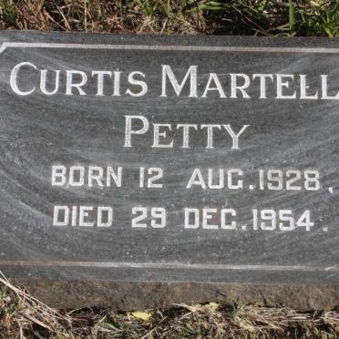 PETTY Curtis Martelle 1928-1954