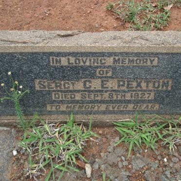 PEXTON C.E. -1927