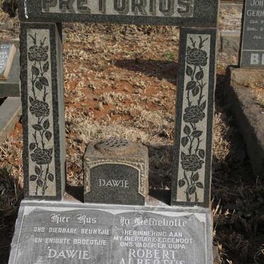 PRETORIUS Robert Albertus 1919-1982 :: PRETORIUS Dawie 1945-1956 