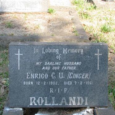 ROLLANDI Enrico G.U. 1902-1961