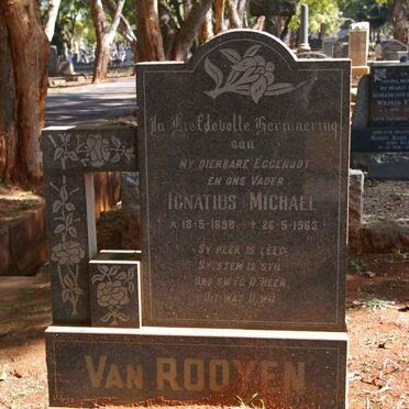 ROOYEN Ignatius Michael, van 1896-1963
