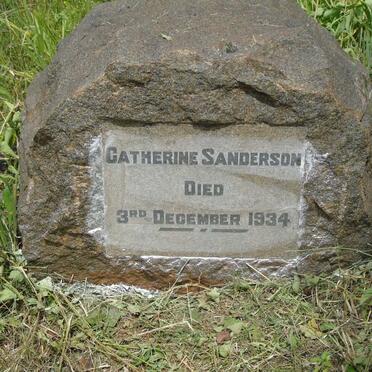 SANDERSON Catherine -1934