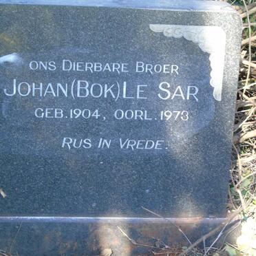 SAR Johan, le 1904-1973