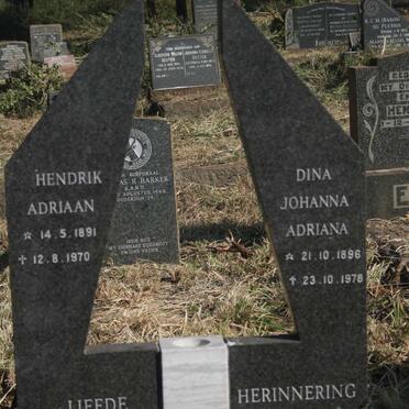SMIT Hendrik Adriaan 1891-1970 & Dina Johanna Adriana 1896-1978