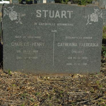 STUART Charles Henry 1888-1969 &amp; Catherina Frederika PELSER 1892-1961