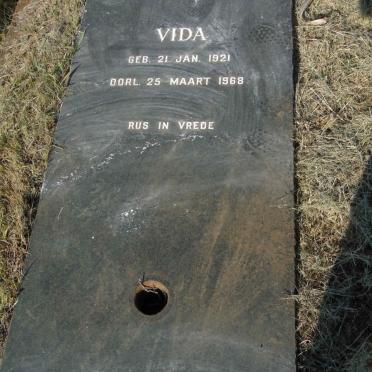 STEENKAMP Vida 1921-1968