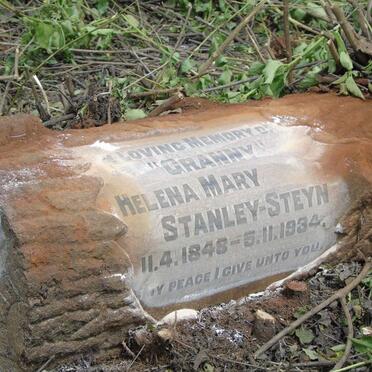 STEYN Helena Mary, STANLEY 1848-1934