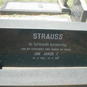 STRAUSS Jan Jakob F. 1906-1989