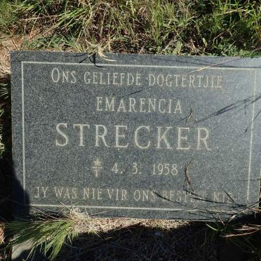 STRECKER Emarencia 1958-1958