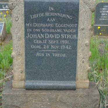 STROH Johan David 1891-1942