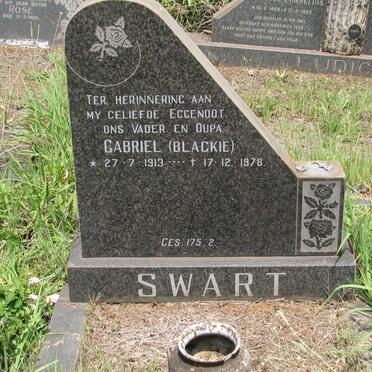 SWART Gabriel 1913-1978