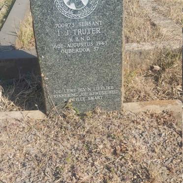 TRUTER I.J. -1945