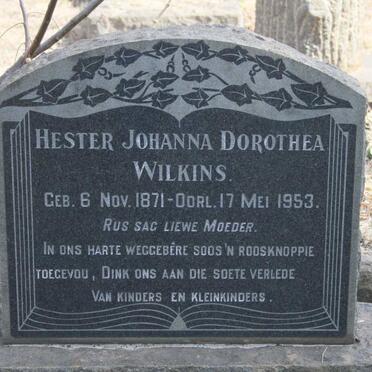 WILKENS Hester Johanna Dorothea 1871-1953