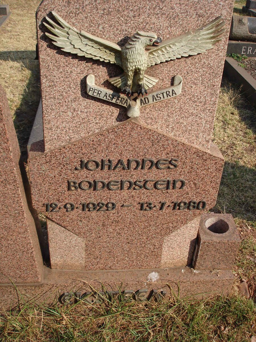 EKSTEEN Johannes Bodenstein 1929-1980