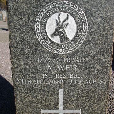 WEIR A. -1940