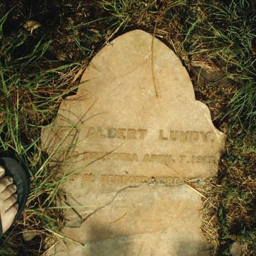 LUNDY Albert -1912
